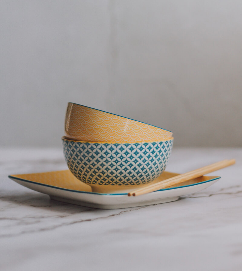 Ceramic Plates and Bowls